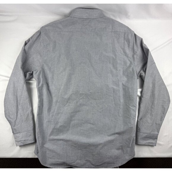 Taylor Stitch The Jack Shirt Men's 44 XL Gray Button Down Oxford Organic Cotton - Picture 3 of 7
